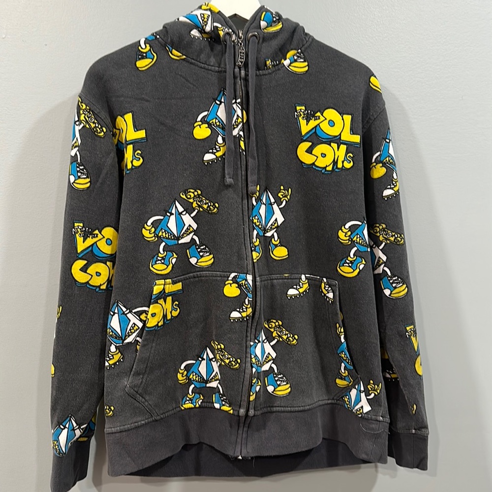 Volcom Mr Stone Slim Zip Skate Hoodie